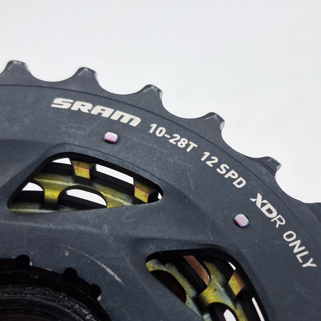 (Used) Cassette SRAM Red D1 10-28 Rainbow AXS