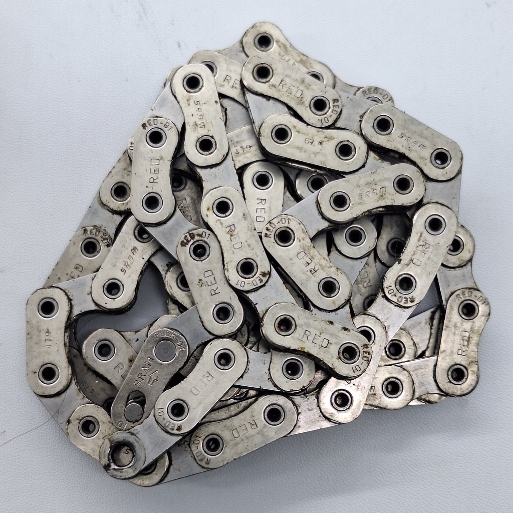 (Used) Kit Set SRAM Red D1 (brifter,caliper,rd,fd,rotor,chain,battery)