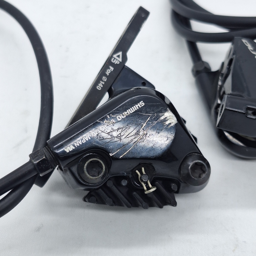 (Used) Kit Set SHIMANO Dura ace 11 speed (brifter,caliper,fd,rd,rotor,chain)