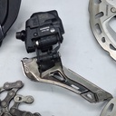 (Used) Kit Set SHIMANO Ultegra Di2 12 speed R-8170 (brifter,caliper,fd,rd,rotor,chain,Battery,Charger)