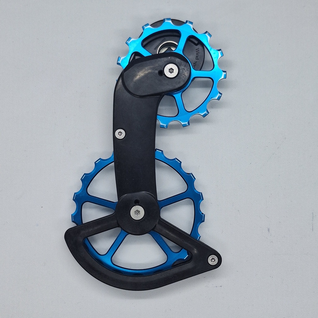 (Used) Over Size Pulley CERAMICSPEED OSPW Sram Blue Coated Force/Red AXS