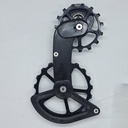 (Used) Over Size Pulley CERAMICSPEED OSPW Sram Black Coated Force/Red AXS