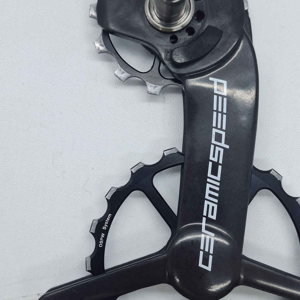 (Used) Over Size Pulley CERAMICSPEED OSPW Shimano Black 9100/8050