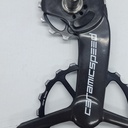 (Used) Over Size Pulley CERAMICSPEED OSPW Shimano Black 9100/8050