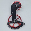 (Used) Over Size Pulley CERAMICSPEED OSPW Shimano Red Coated 9100/8050