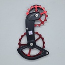 (Used) Over Size Pulley CERAMICSPEED OSPW Sram Red Coated Force/Red AXS