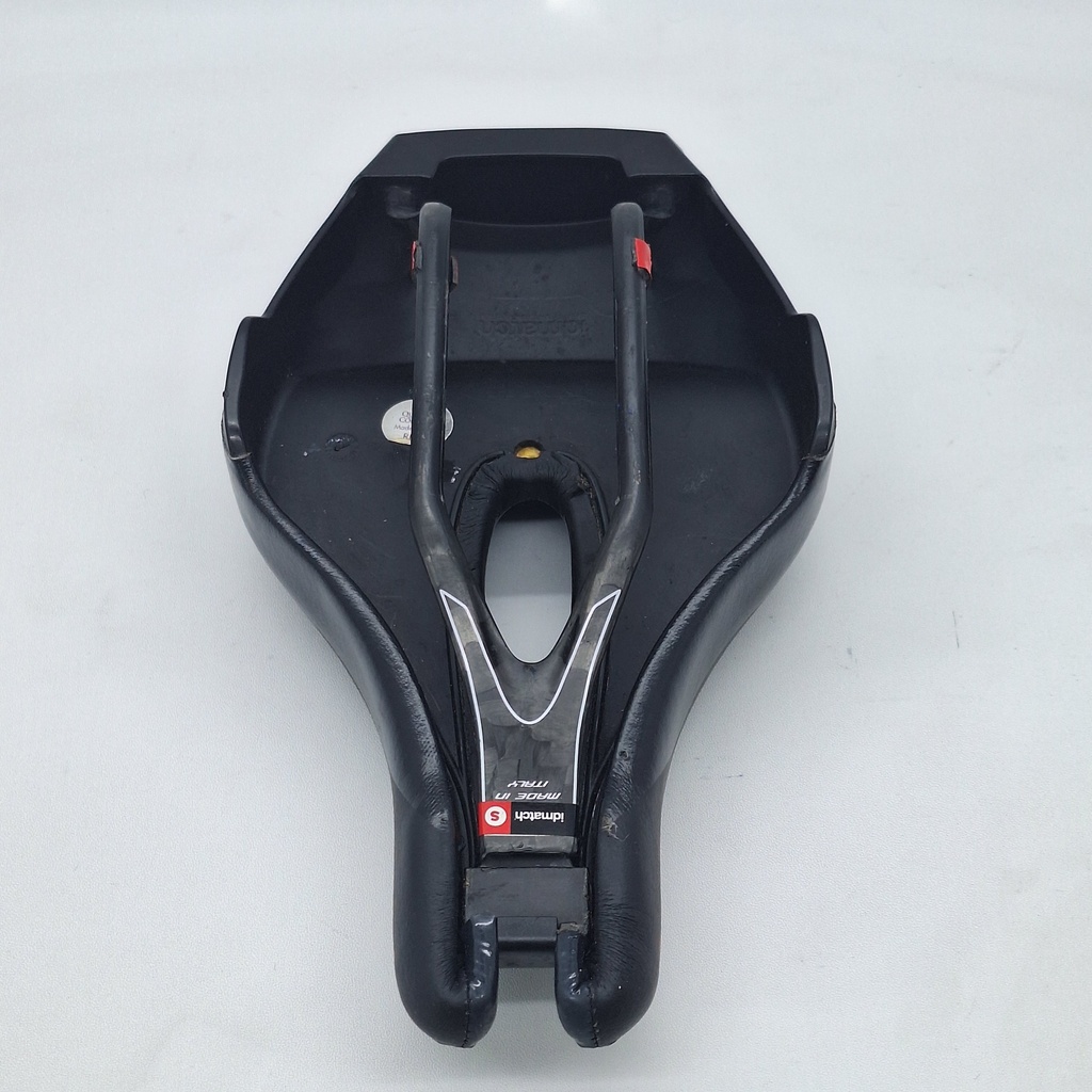(Used) Saddle TT SELLE ITALIA Iron Evo UD Soft Kit Carbonio Superflow SD 