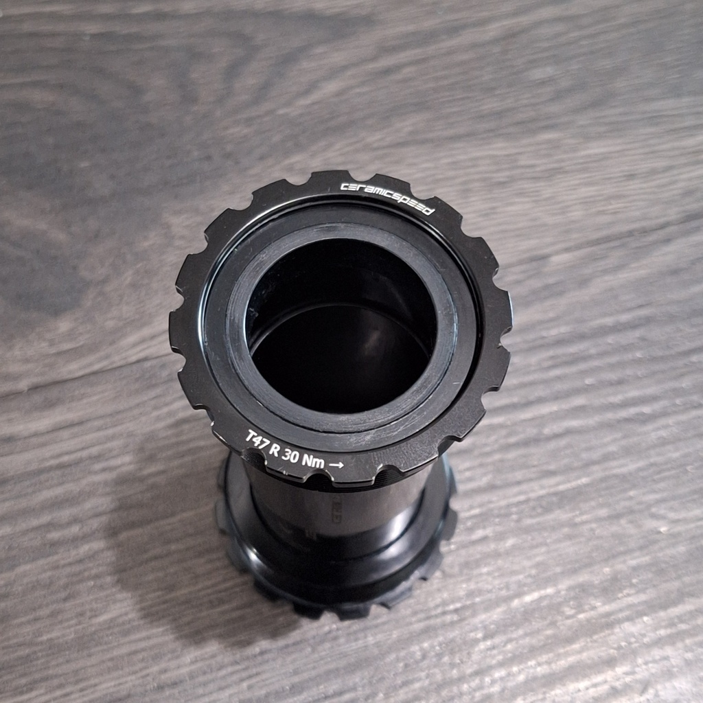 (Used) Bottom Bracket CERAMICSPEED T47 Sram Dub Black Coated