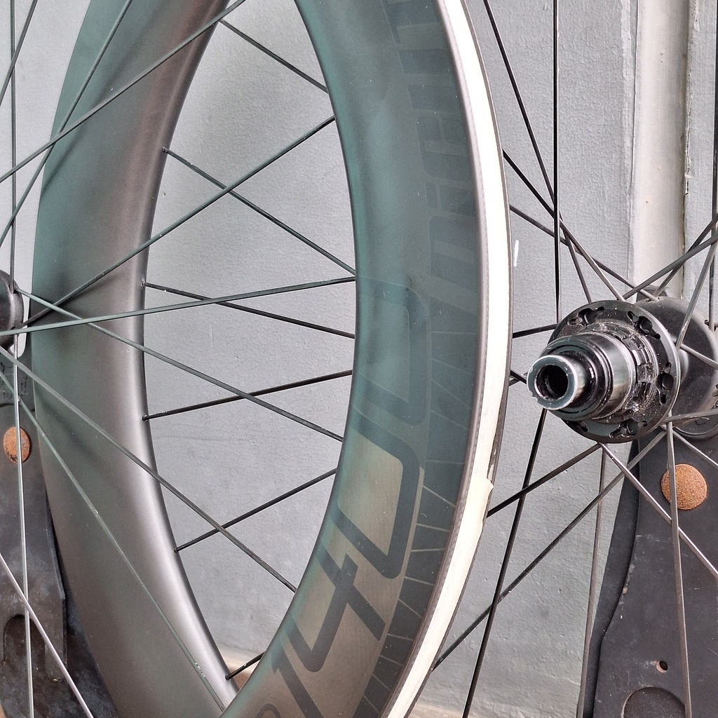 (Used) Wheelset DT SWISS ARC 1400 Black Decal Dicut 62 Dt240