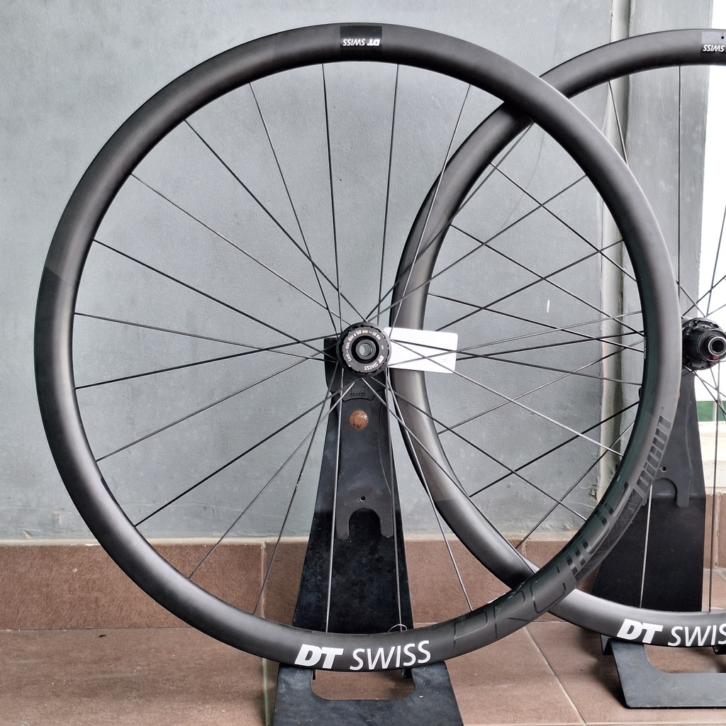 (Used) Wheelset DT SWISS PRC 1100 35 Black Decal Dt240