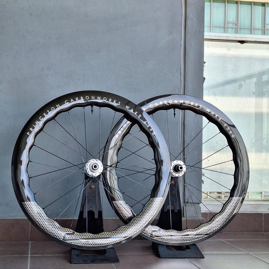 (Used) Wheelset PRINCETON Wake Strada 6560 Chrisking Gloss Chrome