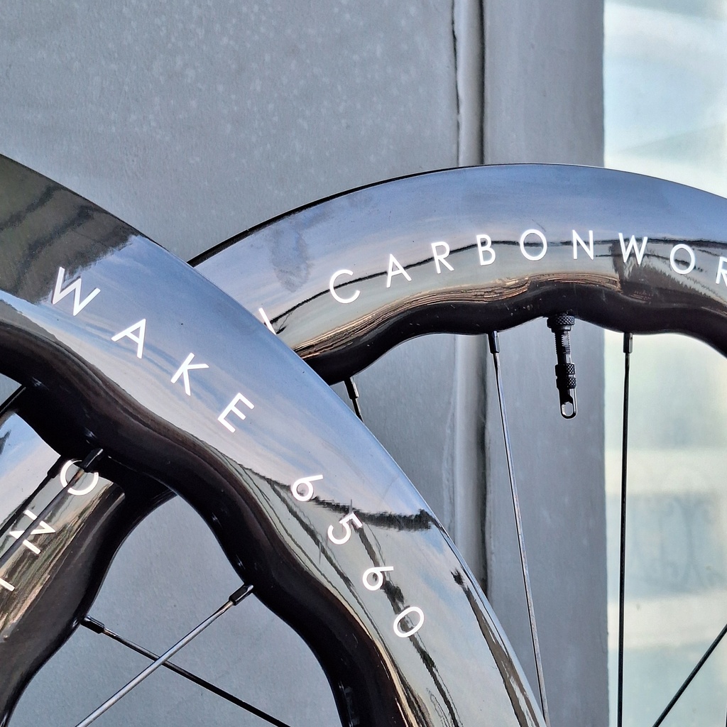 (Used) Wheelset PRINCETON Wake Strada 6560 Chrisking Gloss Chrome