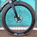 (Used) Wheelset DT SWISS ARC 1400 62 Dicut Black Decal  Dt240