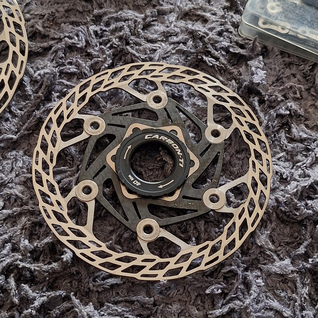 (Used) Kit Set SRAM Red E1 (Brifter,Caliper,Chain,FD,RD,Rotor CarbonTI,Charger)