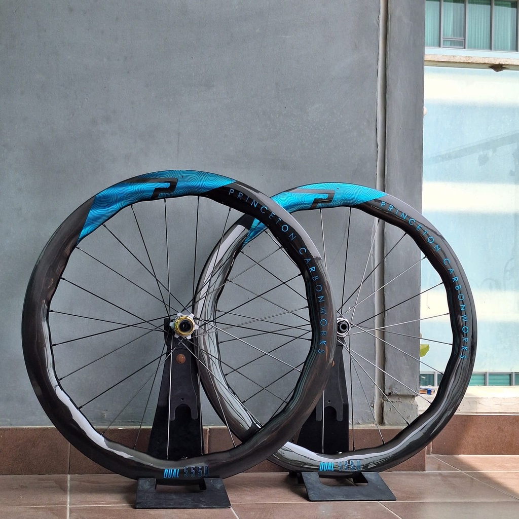 Wheelset PRINCETON Dual Evo 5550 Tactic Gloss Chromatic Blue 