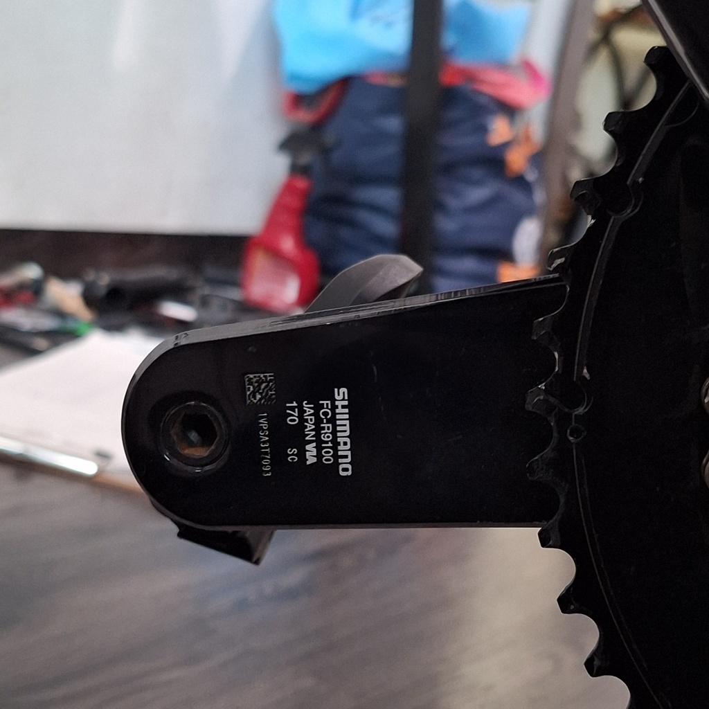 (Used) Crank Arm SHIMANO Dura Ace 11 Speed Power Meter 4iiii 170 FC-9100
