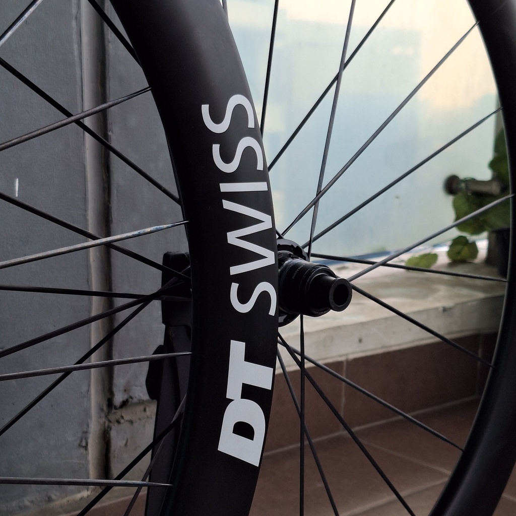 (Used) Wheelset DT SWISS ARC 1100 50 Red Decal Dt180