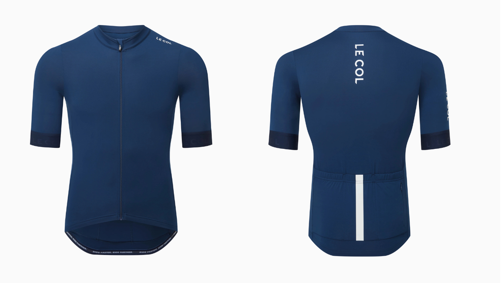  Jersey LE COL Size S Pro Eco Cobalt