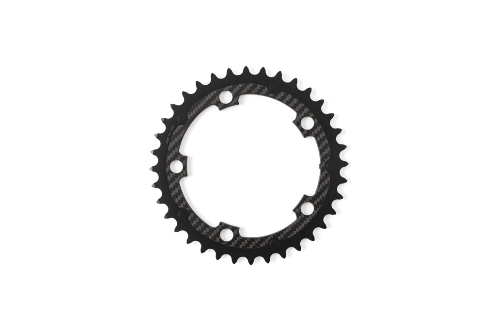  Chainring CARBON TI Shimano 36 5 Arm BCD 110 X Carboring 