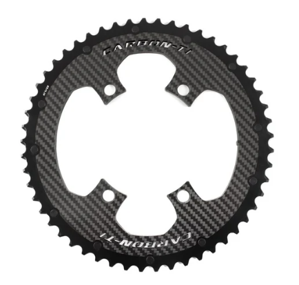  Chainring CARBON TI Shimano 46 4 Arm BCD 110 X Carboring 