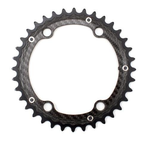  Chainring CARBON TI Sram 33 4 Arm BCD 110 X Carboring 