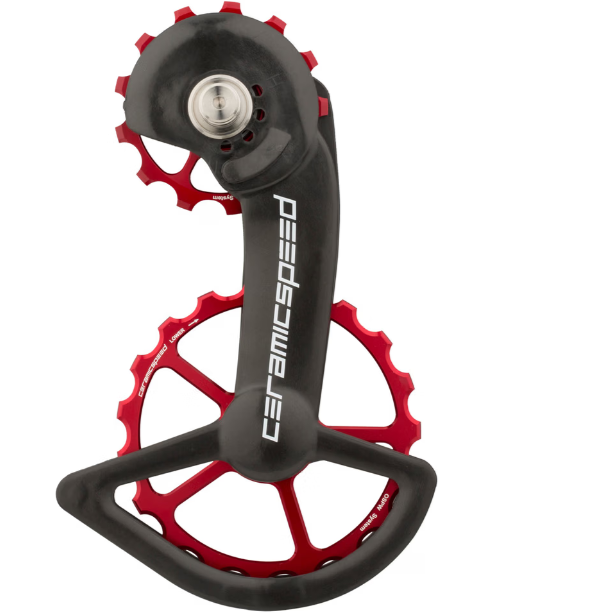  Over Size Pulley CERAMICSPEED OSPW Shimano Red 9250/8150