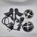 (Used) Kit Set SHIMANO Ultegra 11 speed (brifter,caliper,fd,rd,rotor dura,chain)