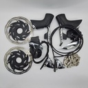 (Used) Kit Set SRAM Red D1 (brifter,caliper,rd,fd,rotor,chain,battery)