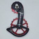 (Used) Over Size Pulley CERAMICSPEED OSPW Shimano Red Coated 9100/8050