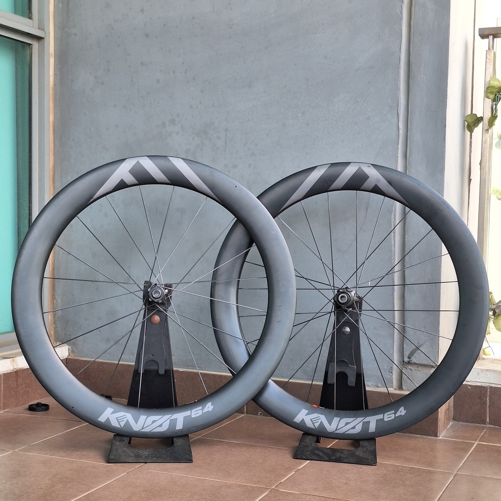 (Used) Wheelset HOLLOWGRAM Knot 64 Shimano