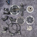 (Used) Kit Set SRAM Red D1 (brifter,caliper,rd,fd,rotor,chain,battery,charger)