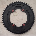 (Used) Chainring CARBON TI Sram 50/37 4 Arm BCD 110 X Carboring V2