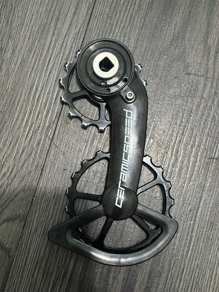 (Used) Over Size Pulley CERAMICSPEED OSPW Sram Black  Force/Red AXS