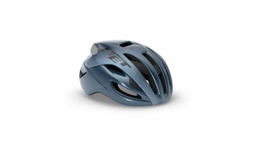  Helmet MET Rivale Size M Ce Navy Silver Mips