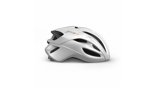  Helmet MET Rivale Size M Ce White  Holograpic Mips