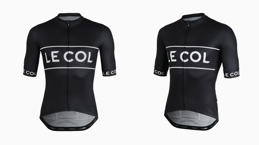  Jersey LE COL Size M Sport Logo Black