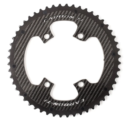  Chainring CARBON TI Shimano 58 4 Arm BCD 110 X Carboring EVO DA9200