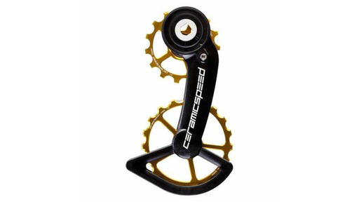  Over Size Pulley CERAMICSPEED OSPW Sram Gold Coated Force/Red AXS