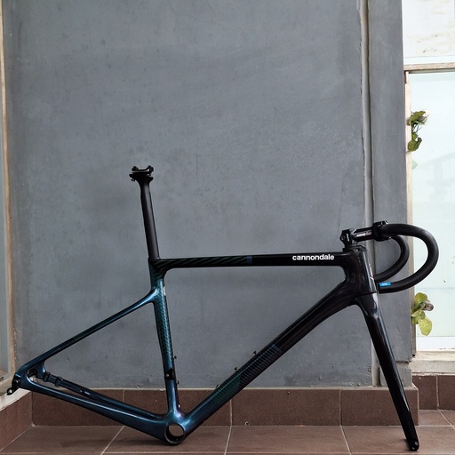 (Used) Frameset CANNONDALE Supersixevo Himod 48 Black Green