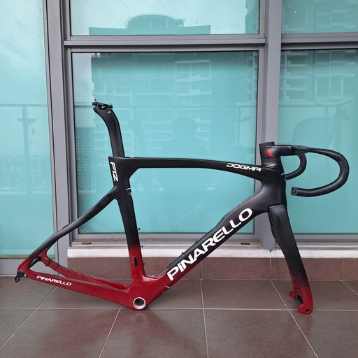 (Used) Frameset PINARELLO Dogma F12 54 Black Maroon 