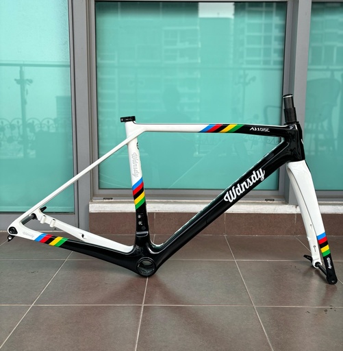 (Used) Frameset WEDNESDAY 465 Black White