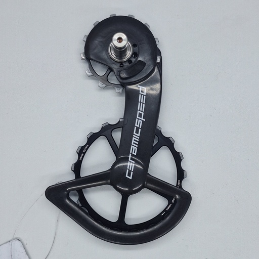(Used) Over Size Pulley CERAMICSPEED OSPW Shimano Black 9100/8050