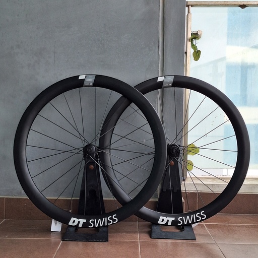 (Used) Wheelset DT SWISS ARC 1400 50 Silver Decal Dt240