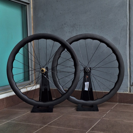 (Used) Wheelset PRINCETON Peak 4550 Tactic Racing TR01 Matte Black