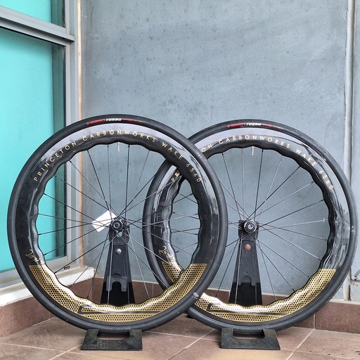 (Used) Wheelset PRINCETON Wake Strada 6560 DT180 Gloss Gold 