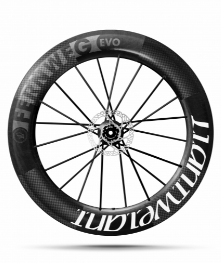  Front Wheel LIGHTWEIGHT Fernweg Evo Schwarz White Decal
