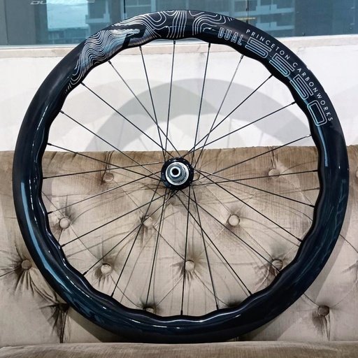  Wheelset PRINCETON Dual 5550 White Industries Gloss Chrome 