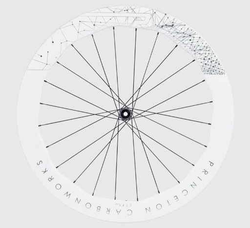  Wheelset PRINCETON Wake EVO 6560 Tactic Racing TR01 Gloss White Edition