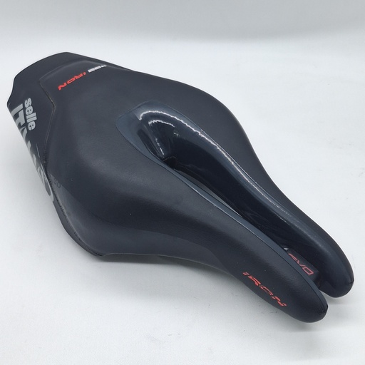 (Used) Saddle TT SELLE ITALIA Iron Evo UD Soft Kit Carbonio Superflow SD 
