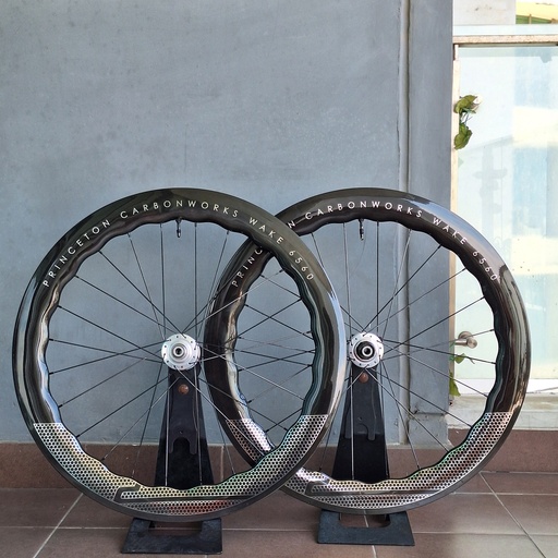 (Used) Wheelset PRINCETON Wake Strada 6560 Chrisking Gloss Chrome